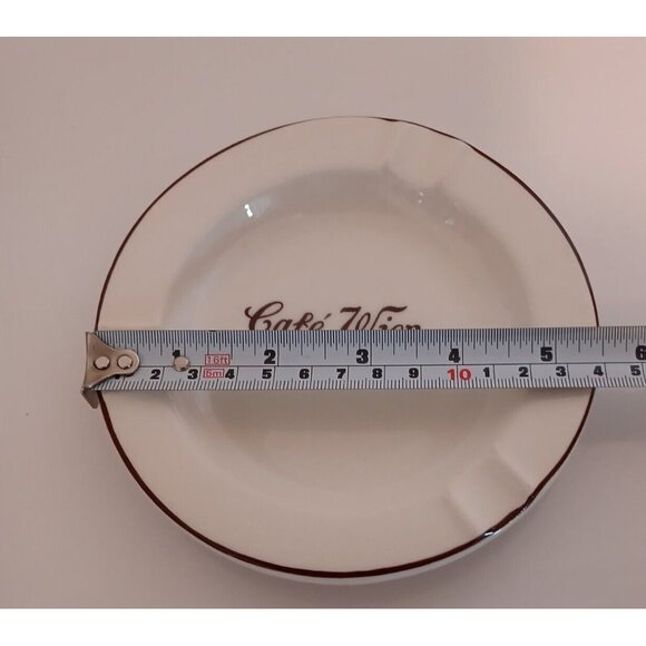 Cafe Wien South Africa Ashtray Continental China Vitreus Cigar Cigarret Vintage - Picture 3 of 11
